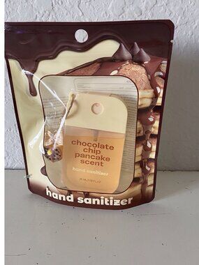 Chocolate Chip Pancake Scented Hand‎ Sanitizer Spray 1.18 Fl Oz W/Charm NEW